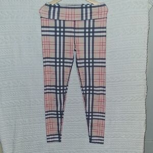 Chic Plaid Women's Leggings